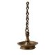 Brass Hanging Diya With A Long Hanging Chain